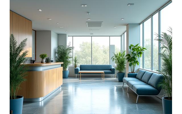 Modernes, helles Büro von Lebensfunkeln in Berlin